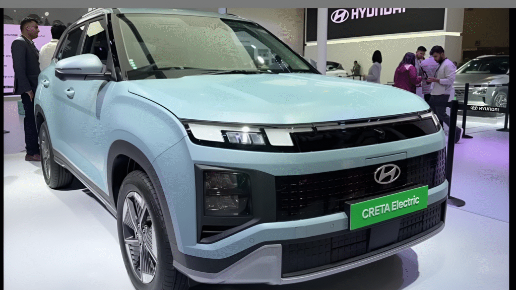 Hyundai Creta Electric लॉच होने के बाद अमीरो की पसंदीदा कार बना Dual 10.25‑inch स्क्रीन Digital Key बैटरी क्षमता 51.4 kWh 2 Hyundai Creta Electric लॉच होने के बाद अमीरो की पसंदीदा कार बना Dual 10.25‑inch स्क्रीन Digital Key बैटरी क्षमता 51.4 kWh
