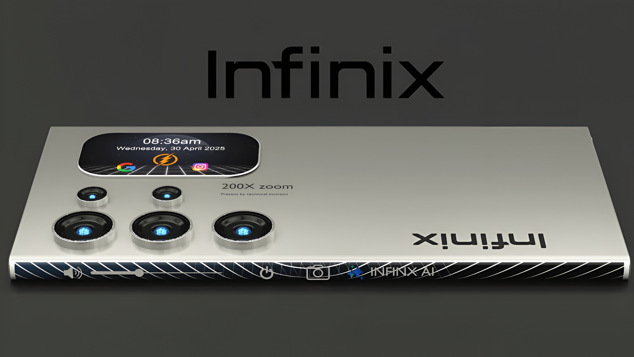 Infinix Note 60 Pro यह स्मार्ट फ़ोन स्लिम, वजन भी कम 200XZoom कैमरा, 9000mAH बैटरी, 120 W फास्ट चार्जिंग सपोर्ट 10 मिनट में फूल चार्ज 1 Infinix Note 60 Pro यह स्मार्ट फ़ोन स्लिम, वजन भी कम 200XZoom कैमरा, 9000mAH बैटरी, 120 W फास्ट चार्जिंग सपोर्ट 10 मिनट में फूल चार्ज
