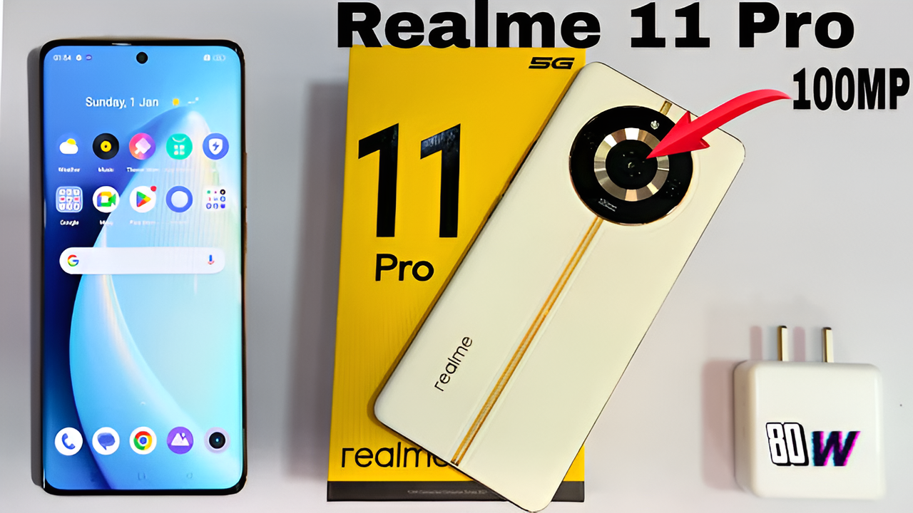 Realme बाजार में आग लगाने वाला स्मार्टफोन लेकर आया MediaTek प्रोसेसर, 100MP सेंसर OIS, UI स्मूथ और 12GB+256GB 1 Realme बाजार में आग लगाने वाला स्मार्टफोन लेकर आया MediaTek प्रोसेसर, 100MP सेंसर OIS, UI स्मूथ और 12GB+256GB