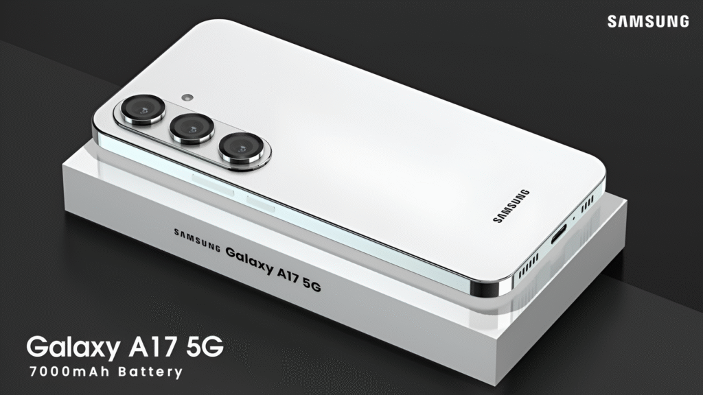 Samsung Galaxy A17 लॉन्च होते तहलका मचाया बड़ा AMOLED डिस्प्ले 100MP फ्रंट कैमरा 7000mAh 2 Samsung Galaxy A17 लॉन्च होते तहलका मचाया बड़ा AMOLED डिस्प्ले 100MP फ्रंट कैमरा 6000mAh