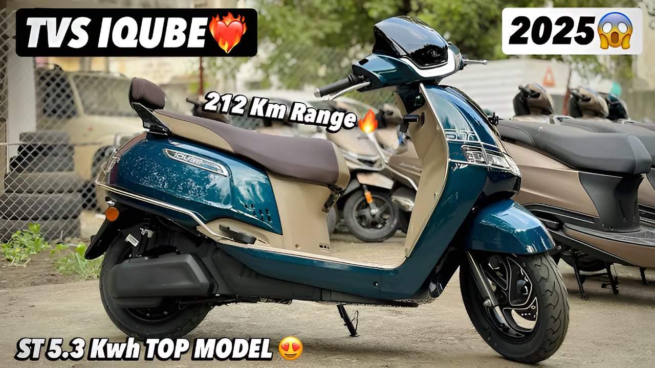 TVS IQUBE ST EV मार्केट में आते ही धूम मचाया 185km की रेंज IP67 रेटिंग 2 घंटे में फूल चार्ज शानदार फीचर्स 1 TVS IQUBE ST EV मार्केट में आते ही धूम मचाया 185km की रेंज IP67 रेटिंग 2 घंटे में फूल चार्ज शानदार फीचर्स