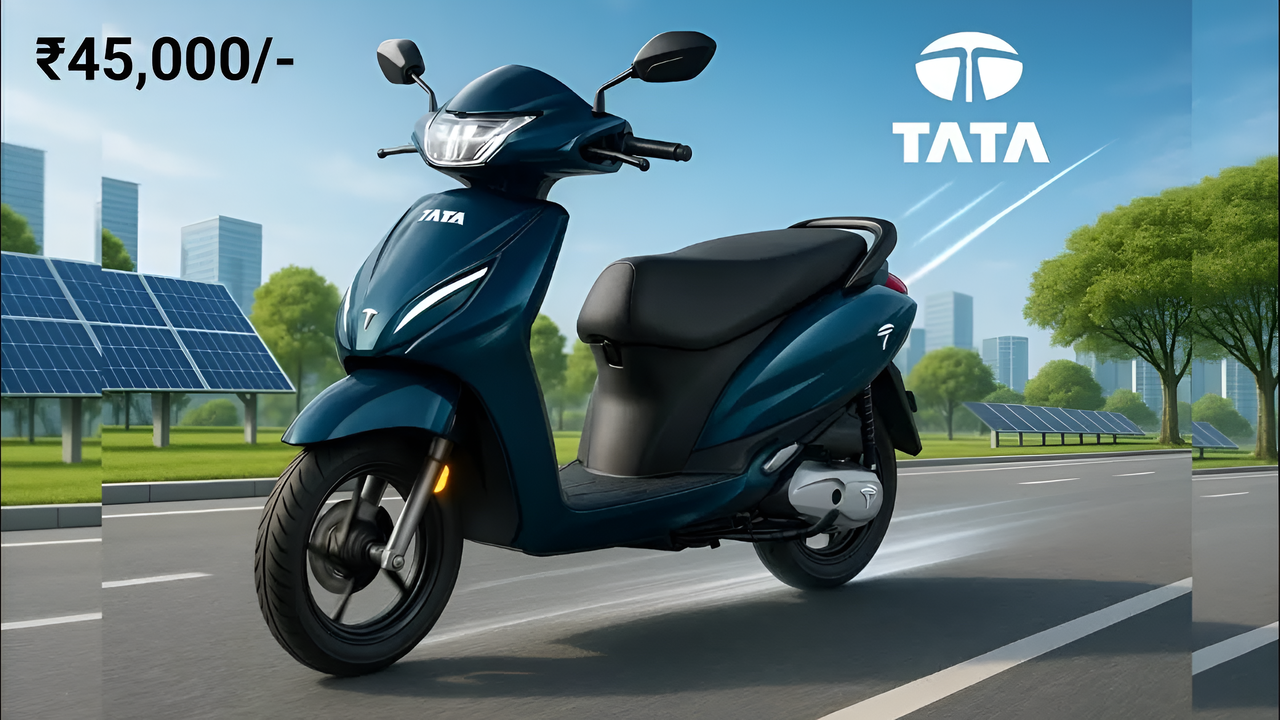 Tata कंपनी ने इलेक्ट्रिक स्कूटर लॉन्च किया टॉप स्पीड 90 km/h 190 km रेंज फास्ट चार्जिंग सपोट 5 Tata कंपनी ने इलेक्ट्रिक स्कूटर लॉन्च किया टॉप स्पीड 90 km/h 190 km रेंज फास्ट चार्जिंग सपोट